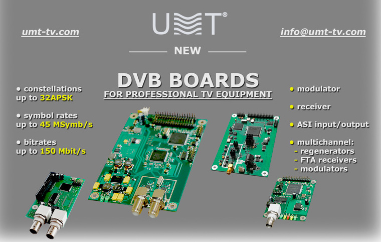 تطورات جديدة في مجال لوحات DVB
