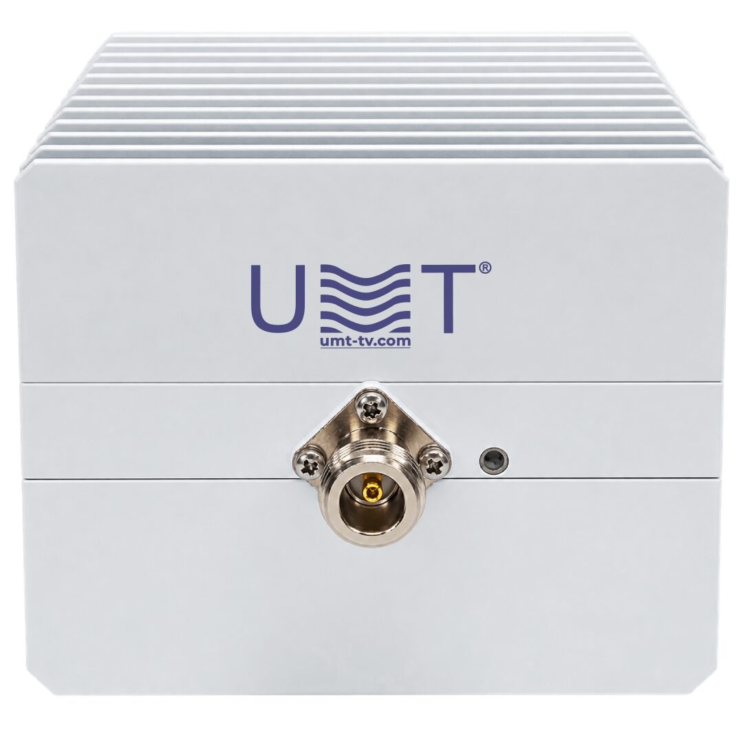 2 W Ku-band block upconverter with WR75 waveguide output