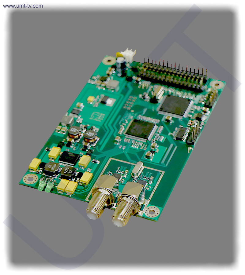 2 ch DVB-S-S2 receiver board