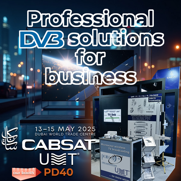 UMT LLC at CABSAT 2025 13-15 MAY in Dubai