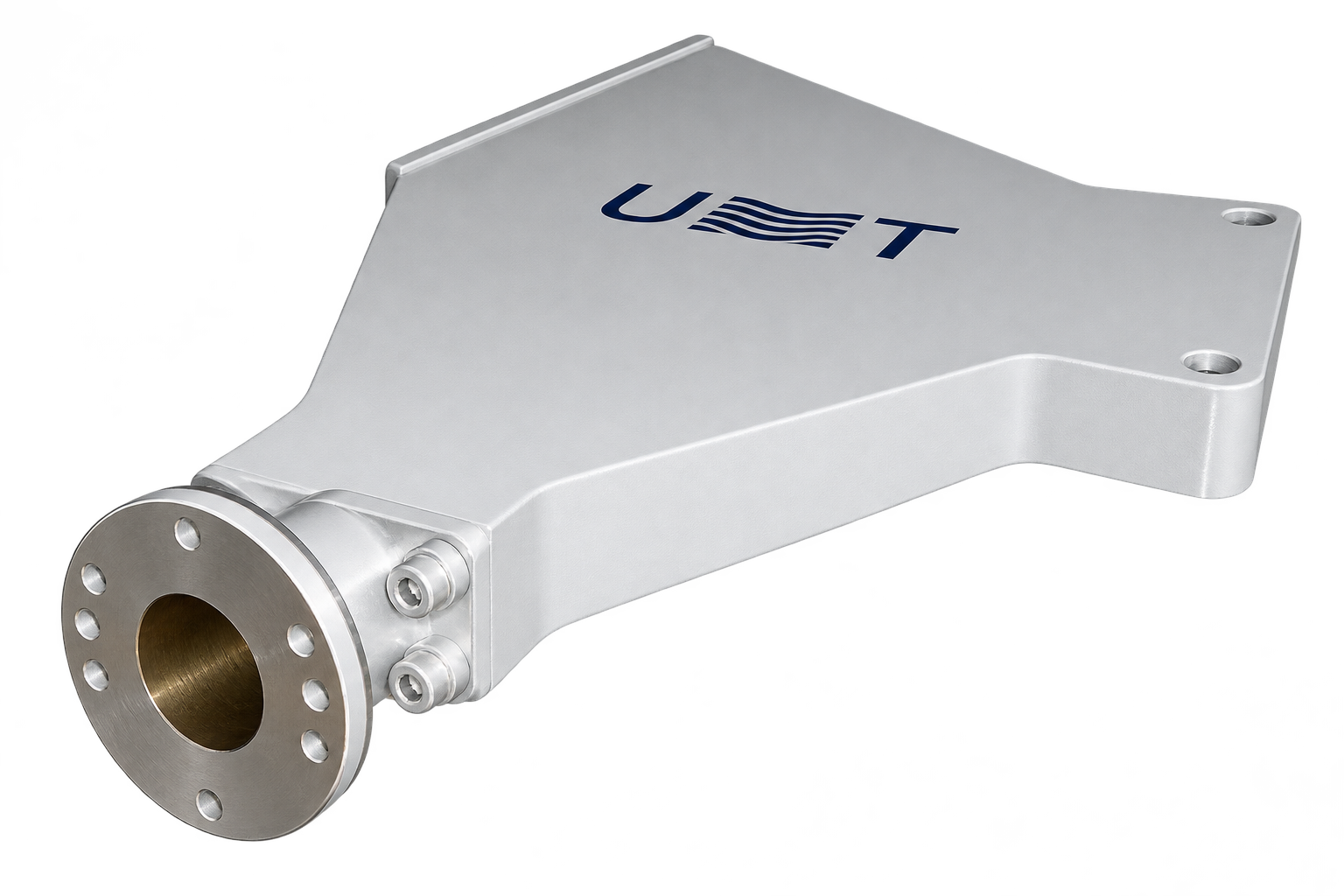 HPSA-DP antenne sectorielle cornet-parabolique bande Ku, vue arrière, 10–15 GHz, 15.8–17.9 dBi, polarisation double (H/V)