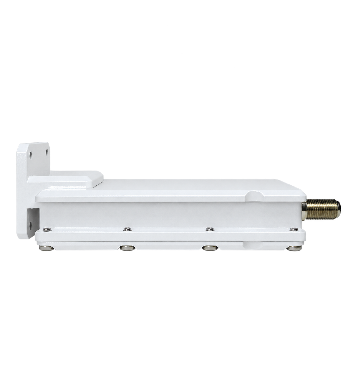 محوّل LNB PLL للنطاق Ku من UMT بتردد LO ‎9.75 GHz، مقطع جانبي للهيكل المدمج