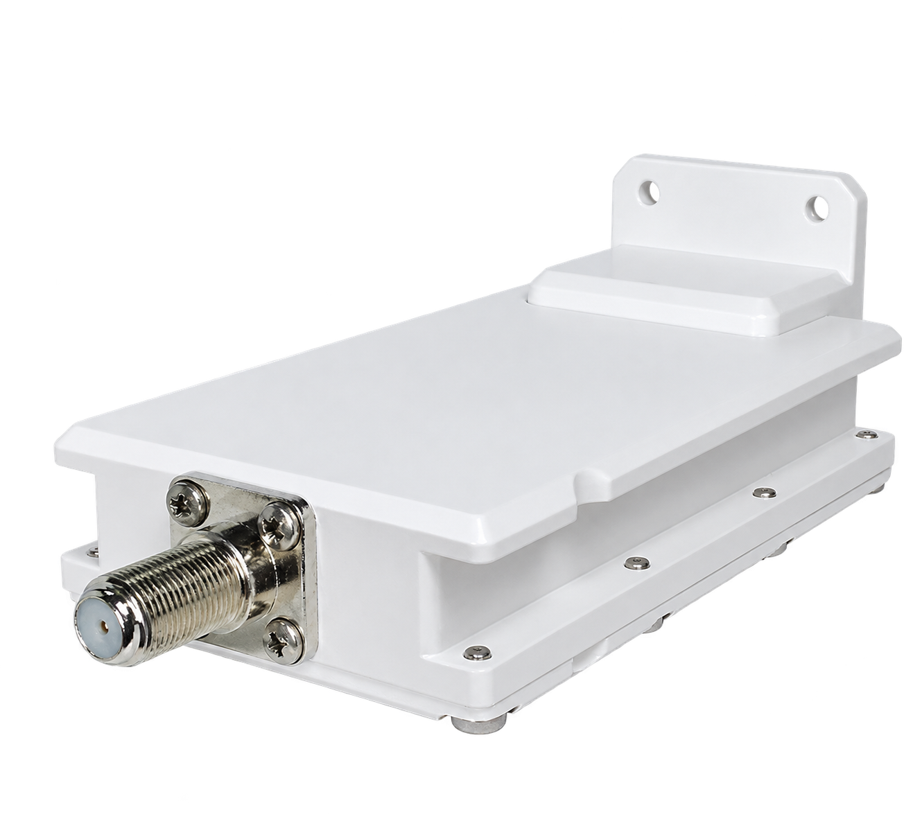 موصل خرج F-type أنثى (‎75 Ohm) لمحوّل LNB PLL من UMT بتردد LO ‎9.75 GHz