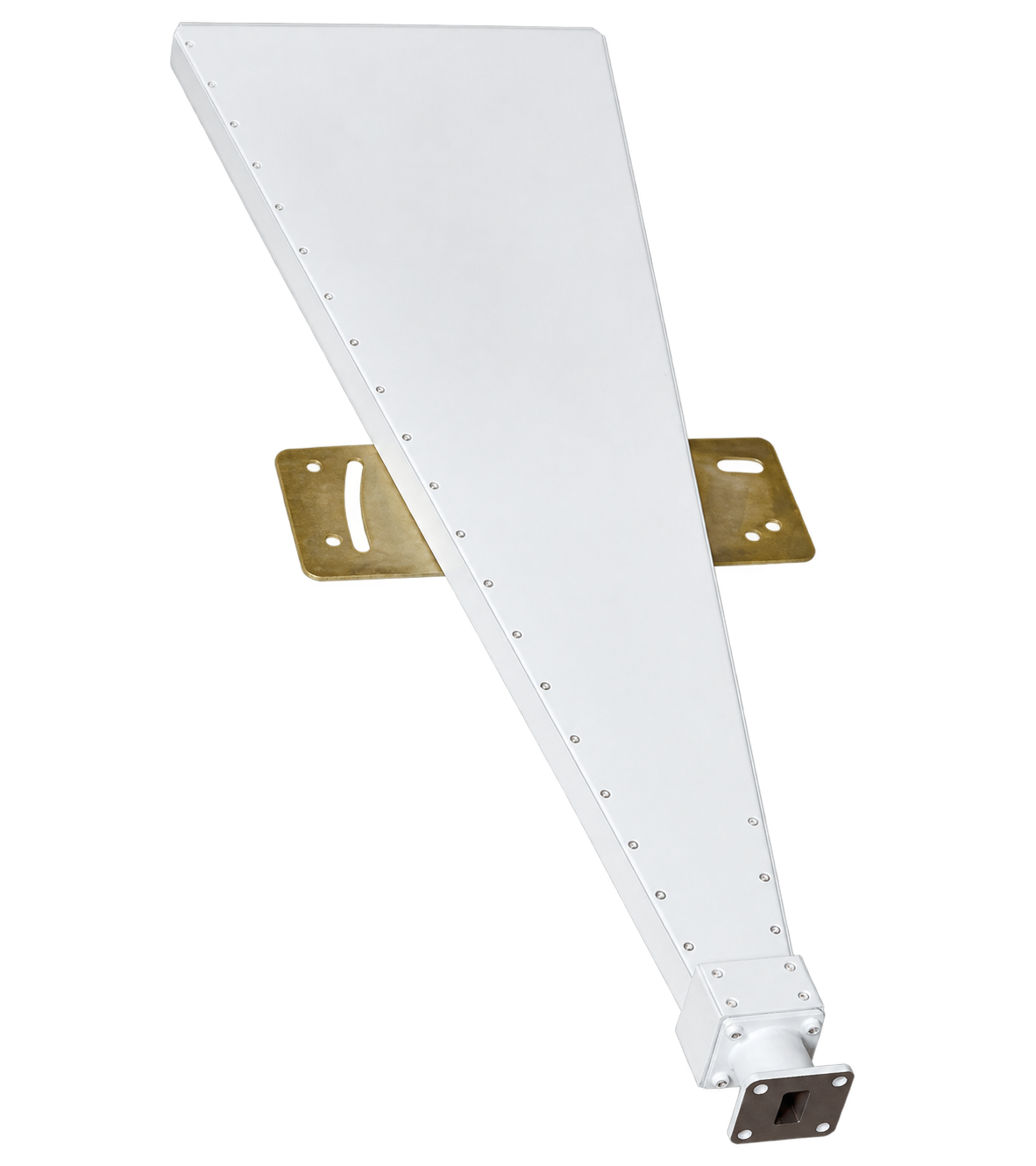 LSA-KuV90 v2 Ku-band long sector antenna, angled view, 10.7–13.5 GHz, 18 dBi, vertical polarization